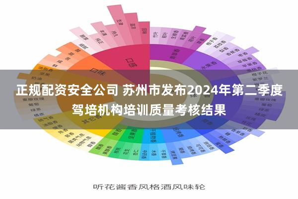 正规配资安全公司 苏州市发布2024年第二季度驾培机构培训质量考核结果